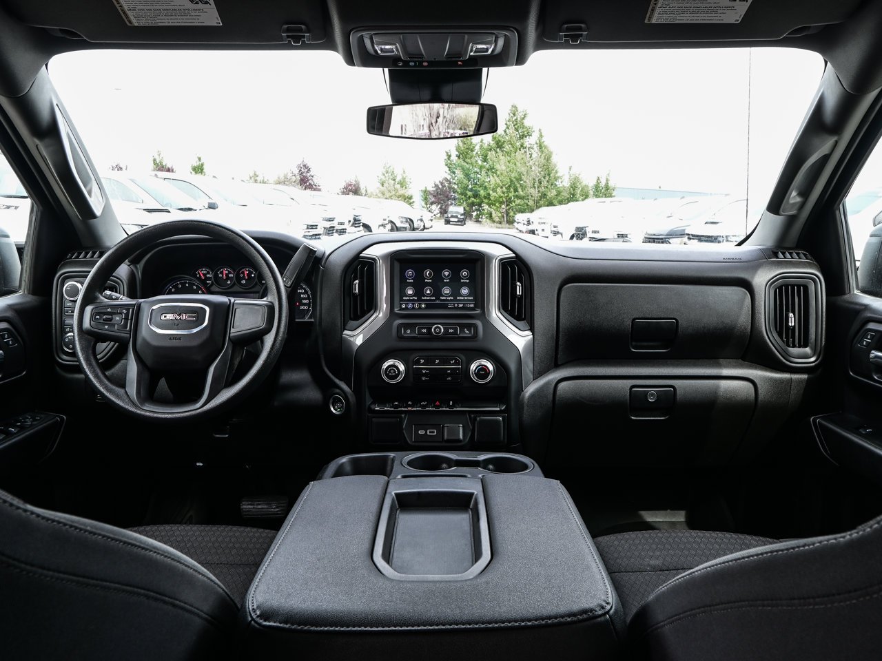2024 GMC Sierra 1500 4WD Crew Cab 147 Pro Grey Sherwood Park - photo #27