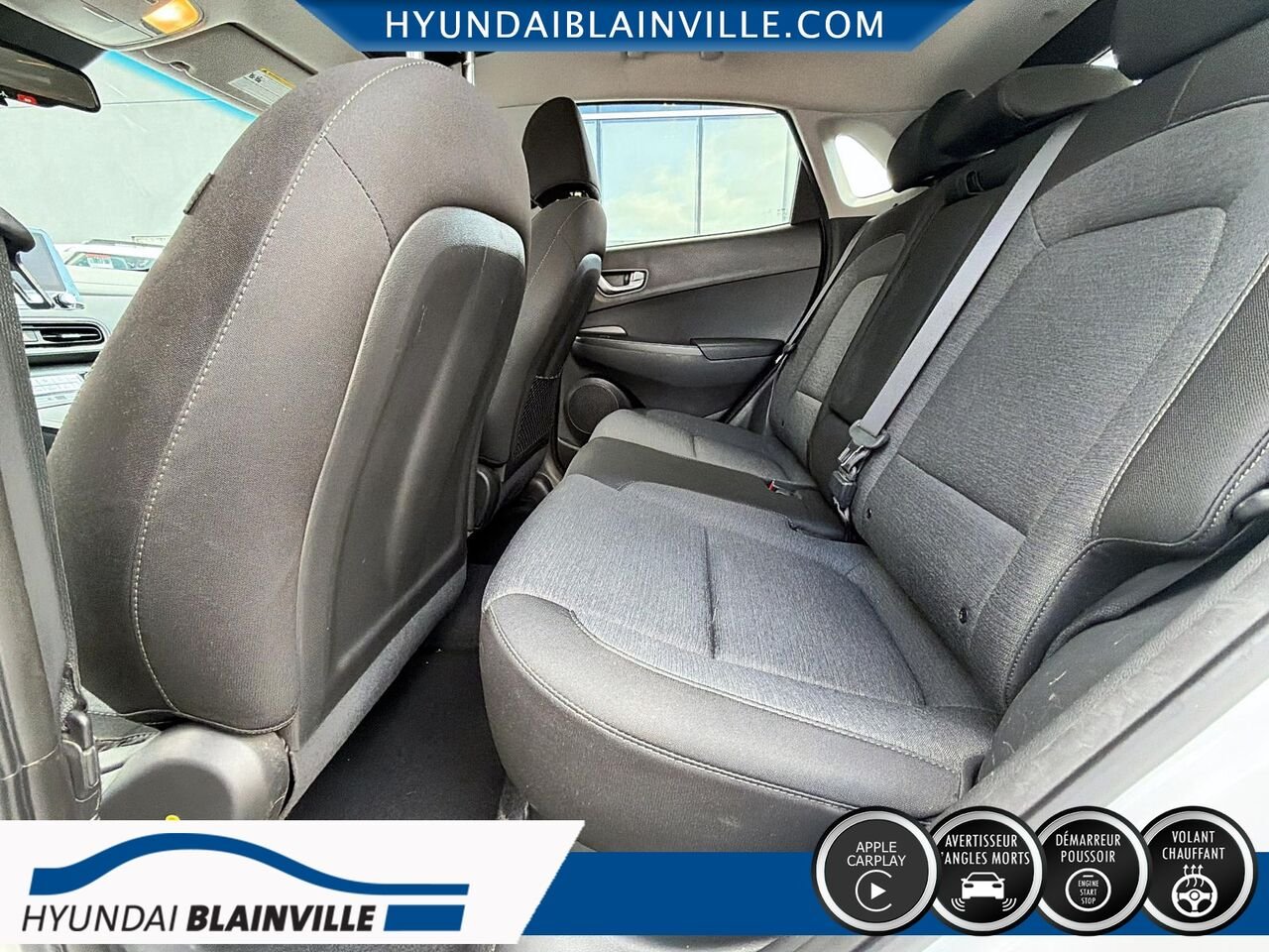 Hyundai Kona électrique 2023 Blanc Blainville - photo #19