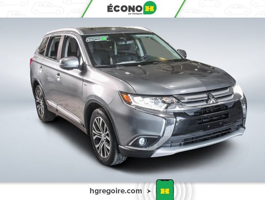 2018 Mitsubishi Outlander GT AWD CUIR TOIT BLUETOOTH CAMÉRA MAGS Grey