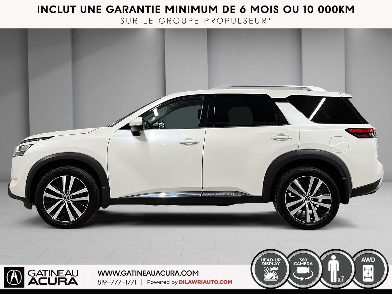 Nissan Pathfinder Platinum 4WD 2023 Blanc Ottawa & Gatineau - photo #20