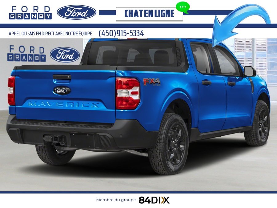 2025 Ford Maverick XLT TI SuperCrew Velocity Blue