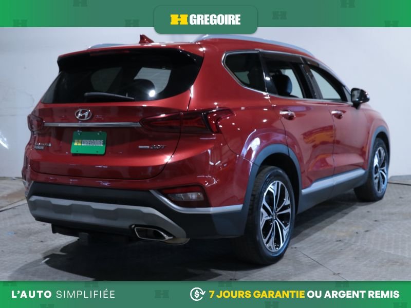 2019 Hyundai Santa Fe Red Blainville - photo #8
