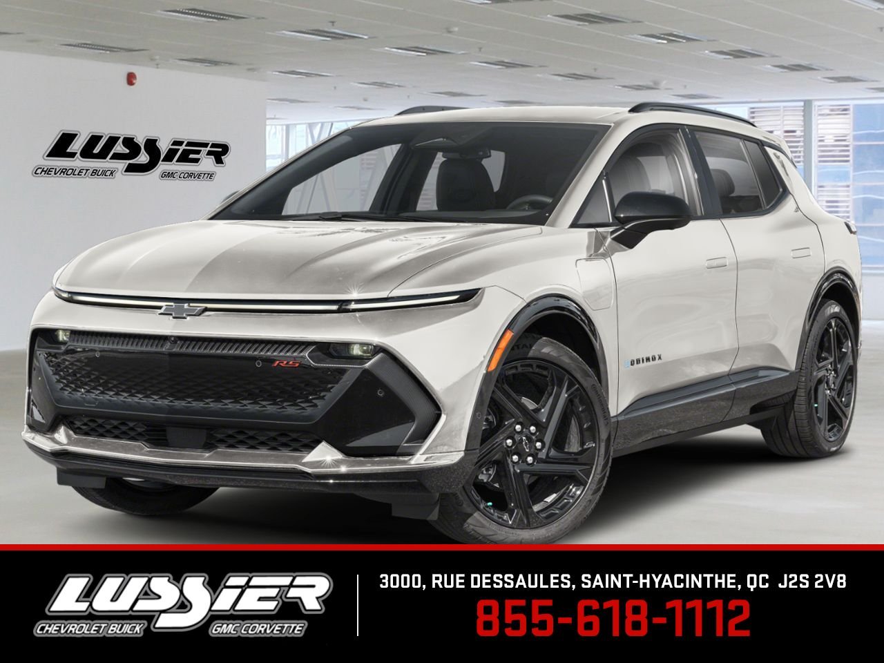 CHEVROLET Equinox EV RS 2026 BLANC POLAIRE, TRIPLE COUCHE Saint-Hyacinthe - photo #0
