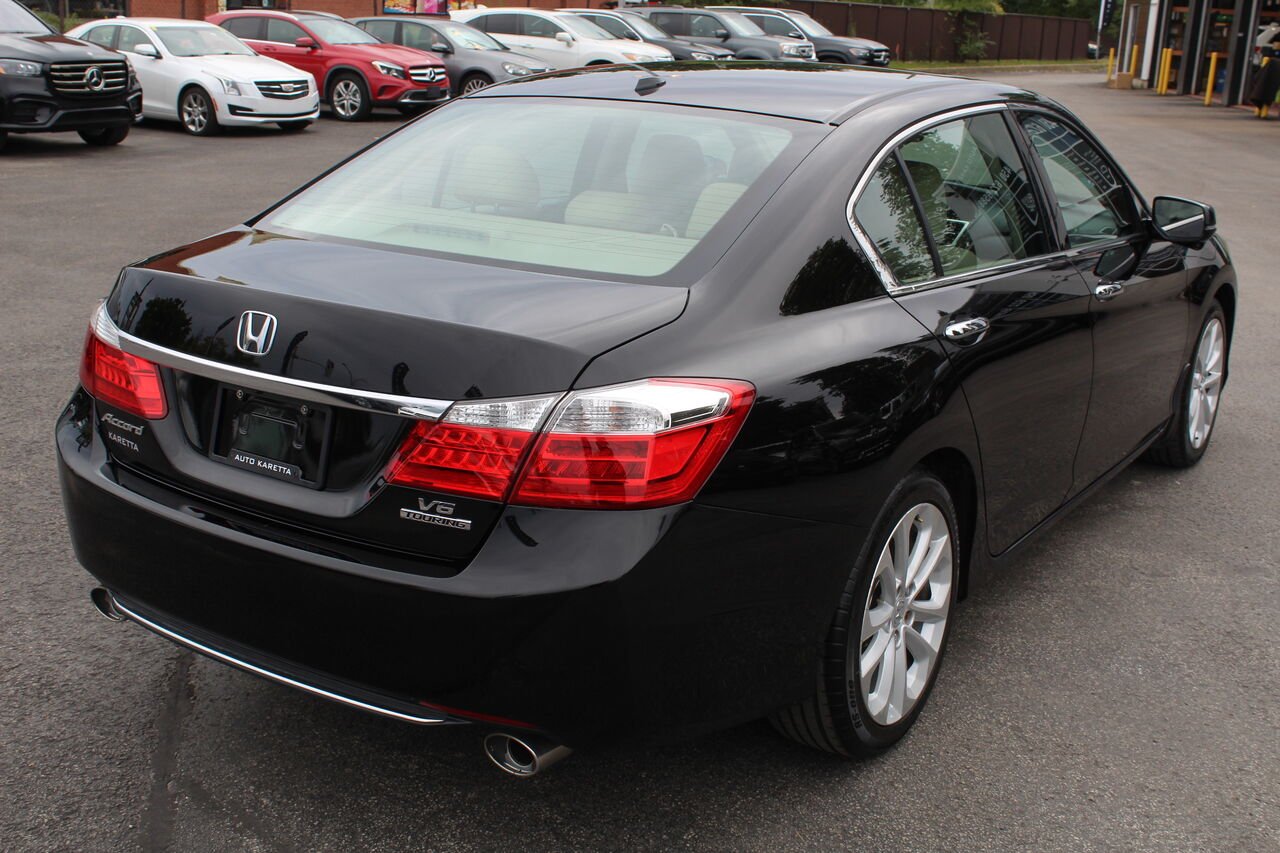 Honda Berline Accord VIN: 1HGCR3F96FA800221 2015 Noir Sainte-Rose - photo #3