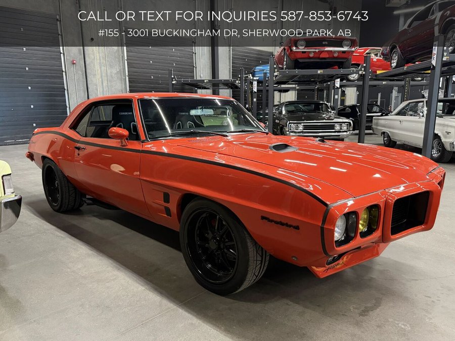 1969 Pontiac Firebird 1969 Orange