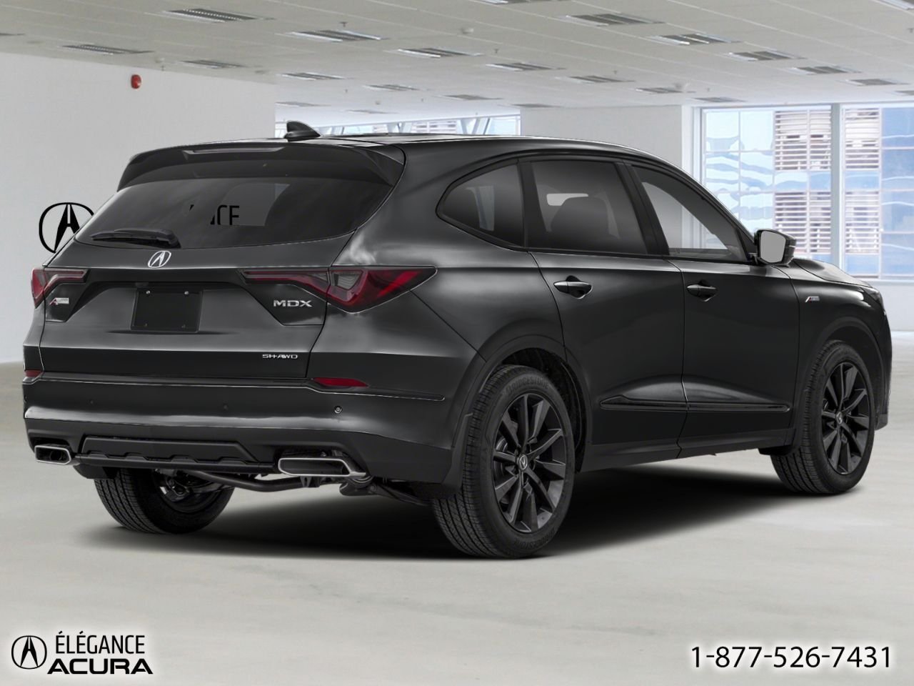 2026 ACURA MDX A-SPEC | 26090 Majestic Black Pearl Granby - photo #2