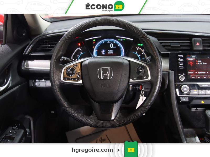 Honda Civic 822702 | LX AUTO GR ÉLEC A/C BLUETOOTH CAMÉRA 2020 Rouge Laval - photo #18
