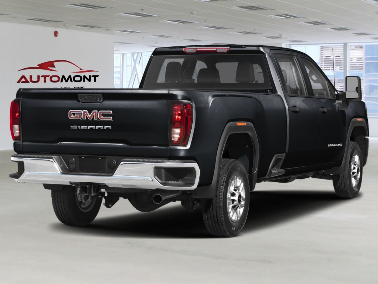 GMC Sierra 2500HD K2500 HD SIERRA CREW CAB PRO L/BOX DURAMAX (1SA) 2026 Noir onyx Mont-Laurier - photo #1
