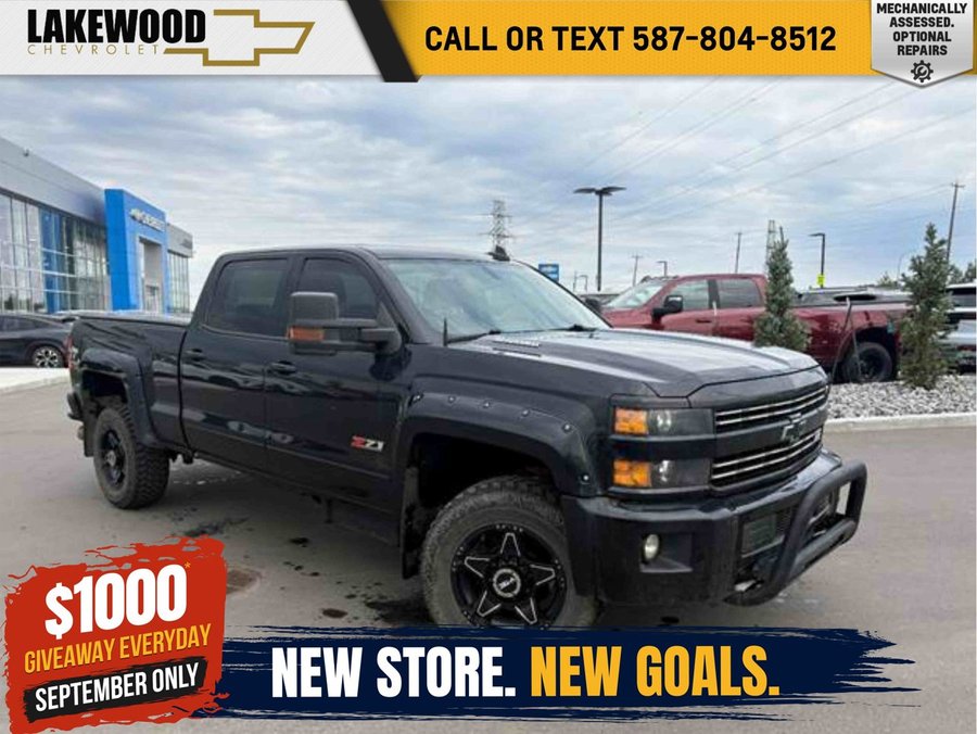2016 Chevrolet Silverado 2500HD 2016 Black