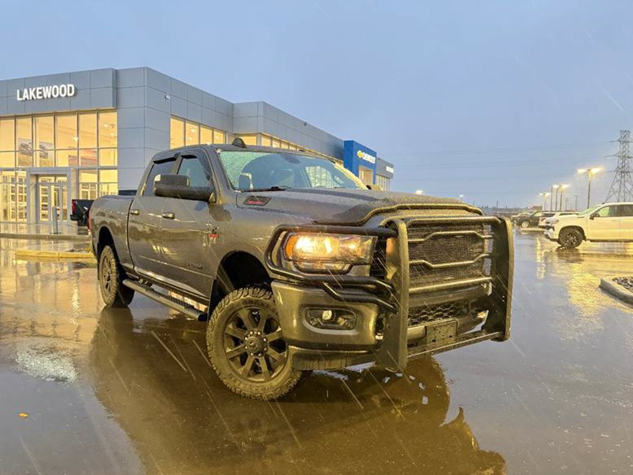 2020 Ram 2500 Big Horn 4x4 Crew Cab 6'4 Box Grey Sherwood Park - photo #1