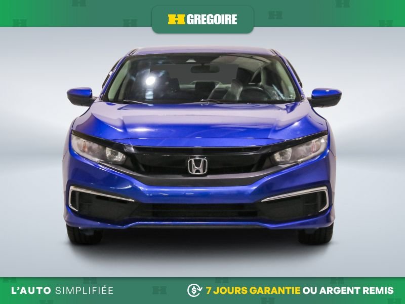 Honda Civic 821871 | LX AUTO AC GR ELECT CAMERA DE RECUL BLEUTOOTH 2019 Bleu Laval - photo #1