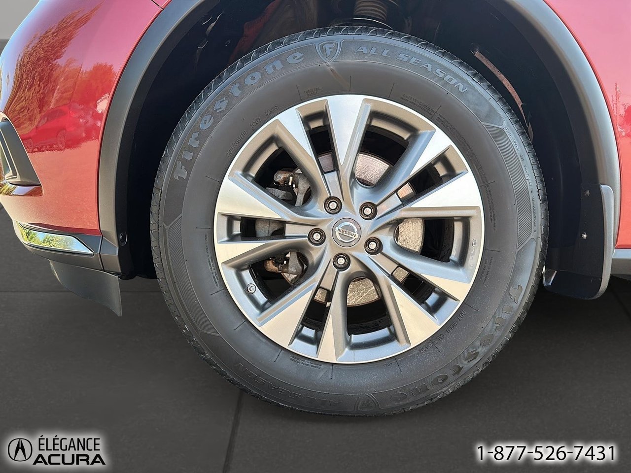 Nissan Murano SV | A8673A 2018 Rouge Granby - photo #9