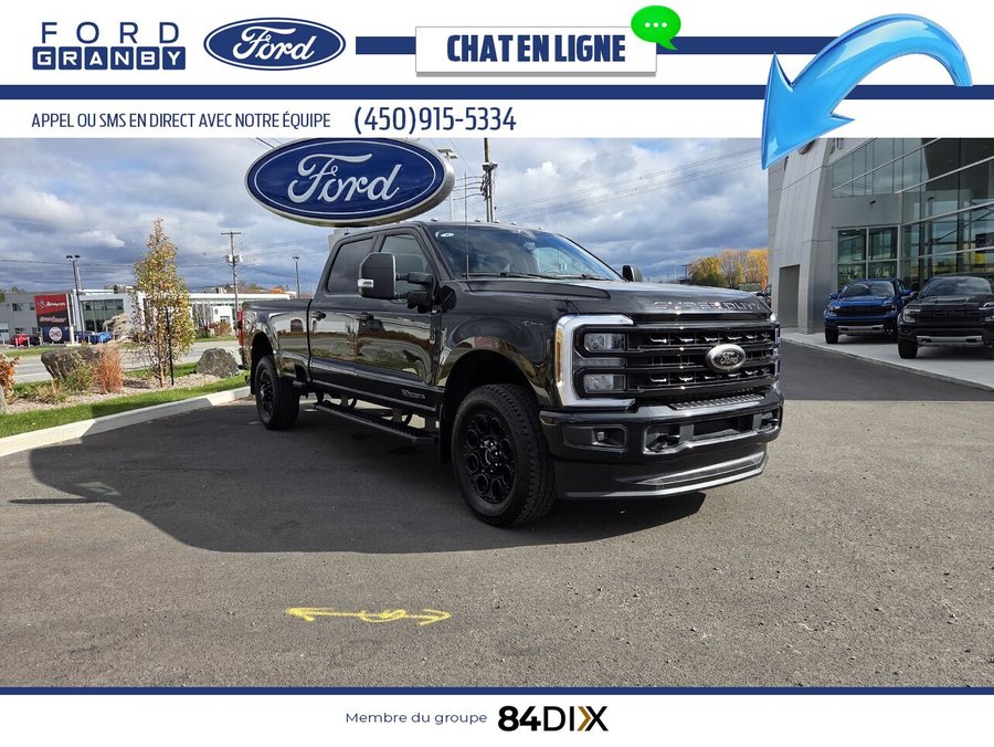 2024 Ford Super Duty F-250 SRW XLT 6 places 4RM caisse de 8 pi Black