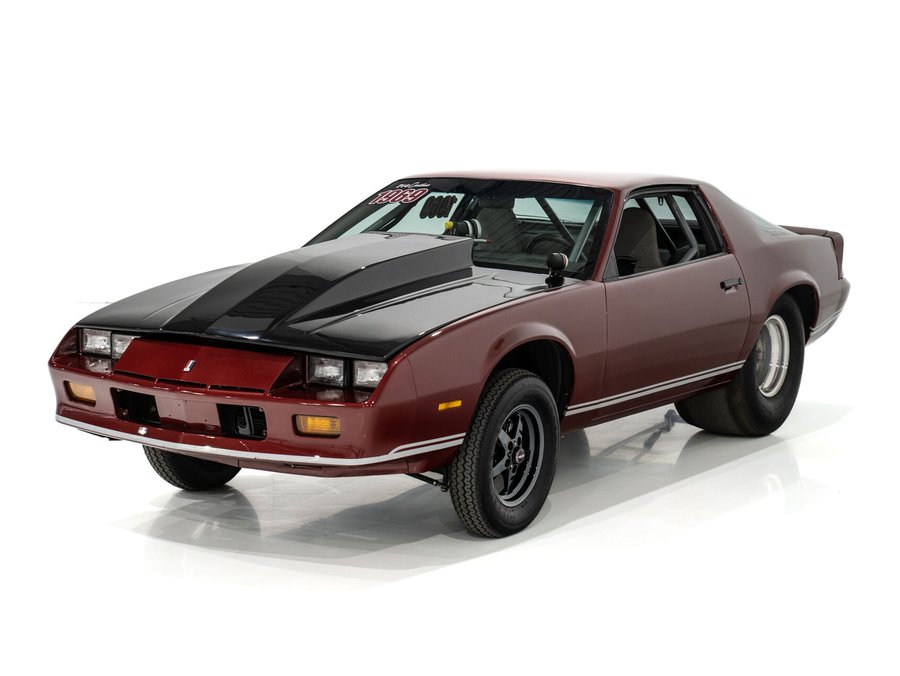 Chevrolet Camaro Rolling Chassis Drag Car 1987 1987 Rouge
