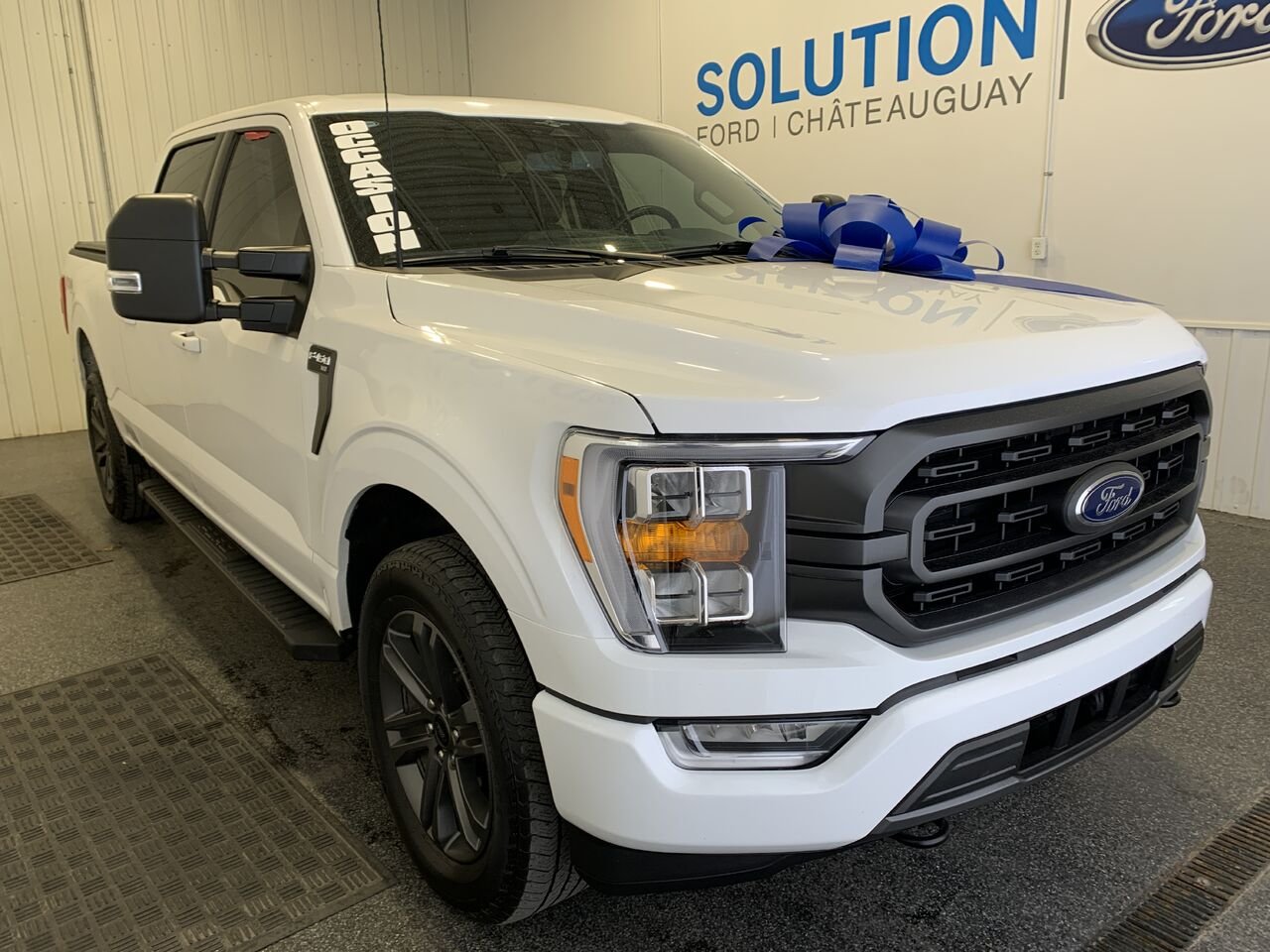2023 Ford F-150 SUPERCREW XLT SPORT White Saint-Eustache - photo #6