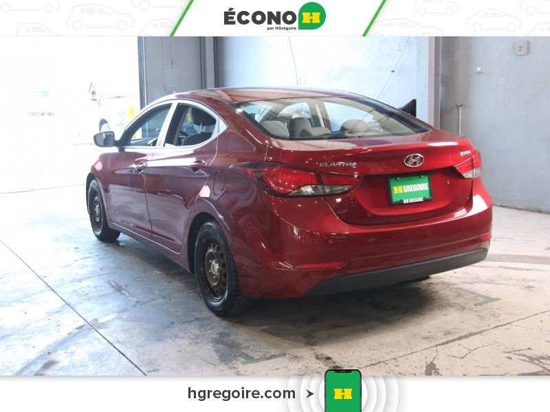 2016 Hyundai Elantra Red Laval - photo #4