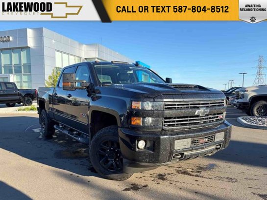 2018 Chevrolet Silverado 2500HD LTZ Midnight Edition 6.6L Duramax Z71 | Power Sunroof Black
