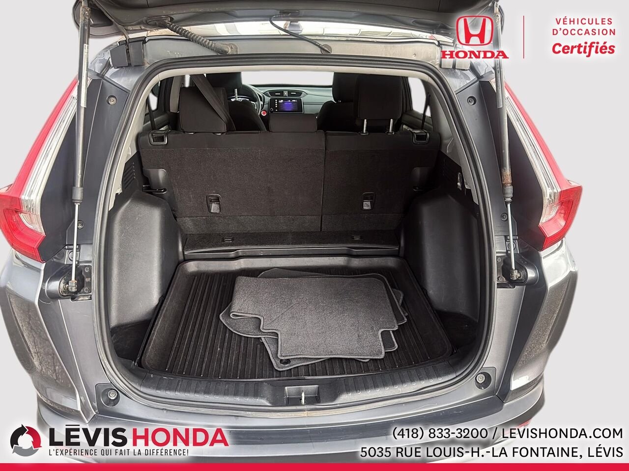 Honda CR-V LX 2RM 2 RM 5 portes LX 2017 Gris Lévis - photo #12