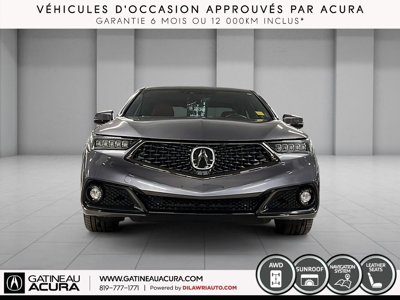 2020 Acura TLX A-Spec Tech SH-AWD Grey Gatineau - photo #12