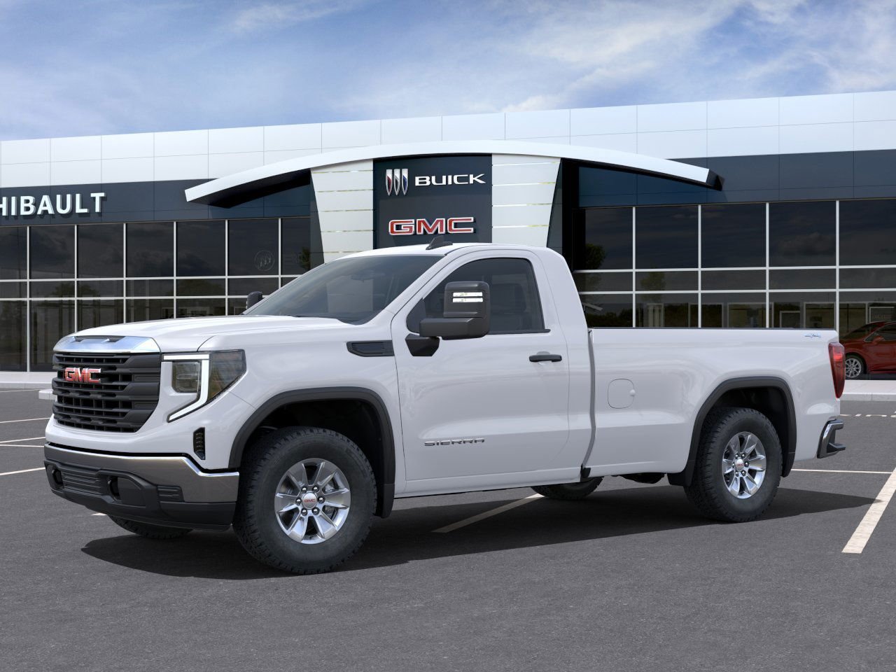 GMC Sierra 1500 Pro 2025 Blanc sommet Saint-Eustache - photo #1