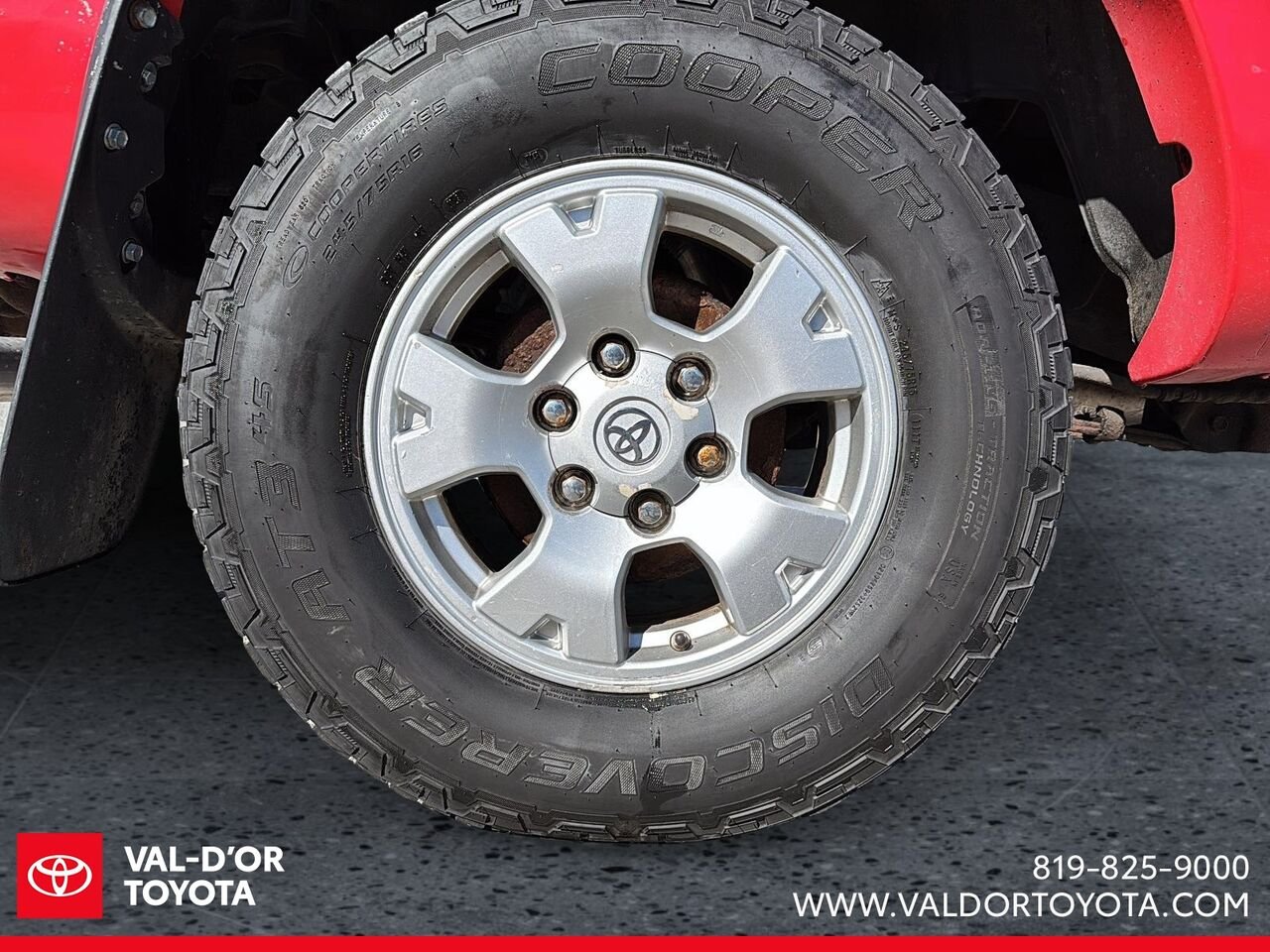 2008 Toyota Tacoma Cabine double 4 RM V6, boîte automatique Red Val-d'Or - photo #5