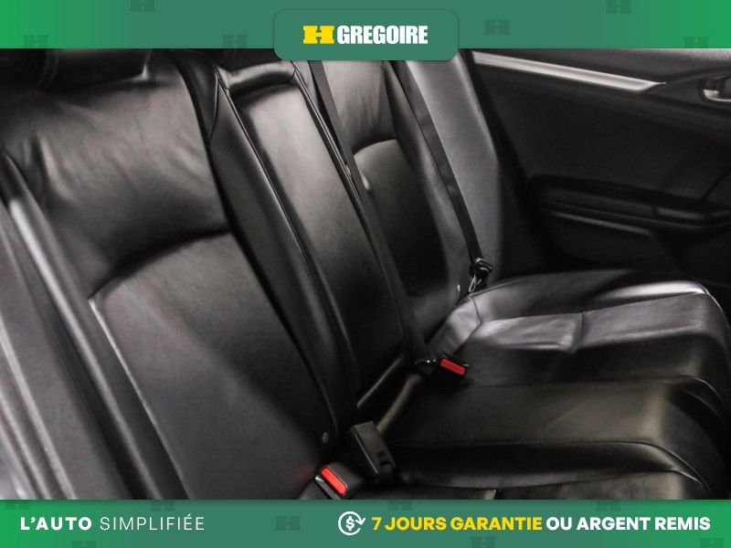 Honda Civic 820731 | Touring AUTO AC CUIR TOIT NAV MAGS CAM RECUL BLEUT 2019 Gris Laval - photo #27