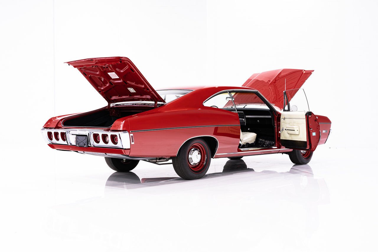 Chevrolet Impala Match N# L72 427/425 4spd 4.56gear Org Bill Of Sale | PRIX EN USD 1968 Rouge Montréal - photo #115