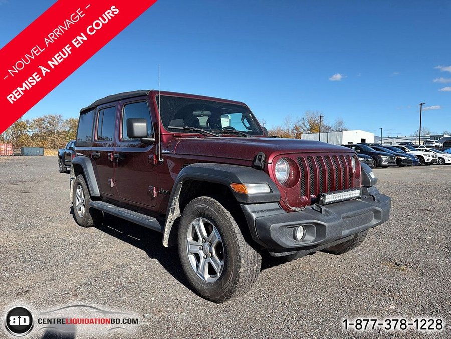 2022 Jeep Wrangler Unlimited Sport S 4x4 Red