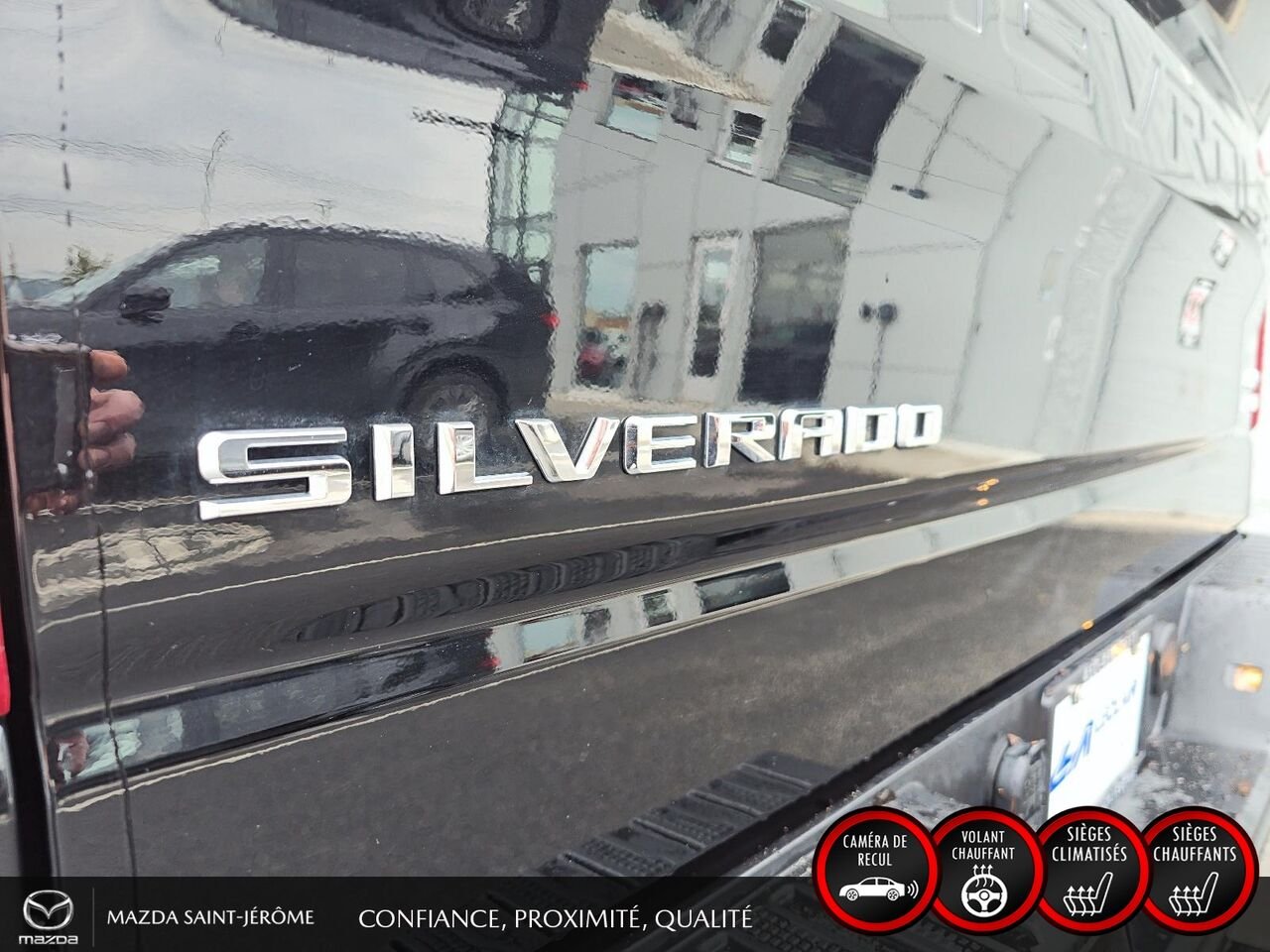 2026 Chevrolet Silverado 1500 RST | CABINE MULTIPLACE | COUVRE-CAISSE RIGIDE | MARCHEPIEDS Black Saint-Jérôme - photo #7