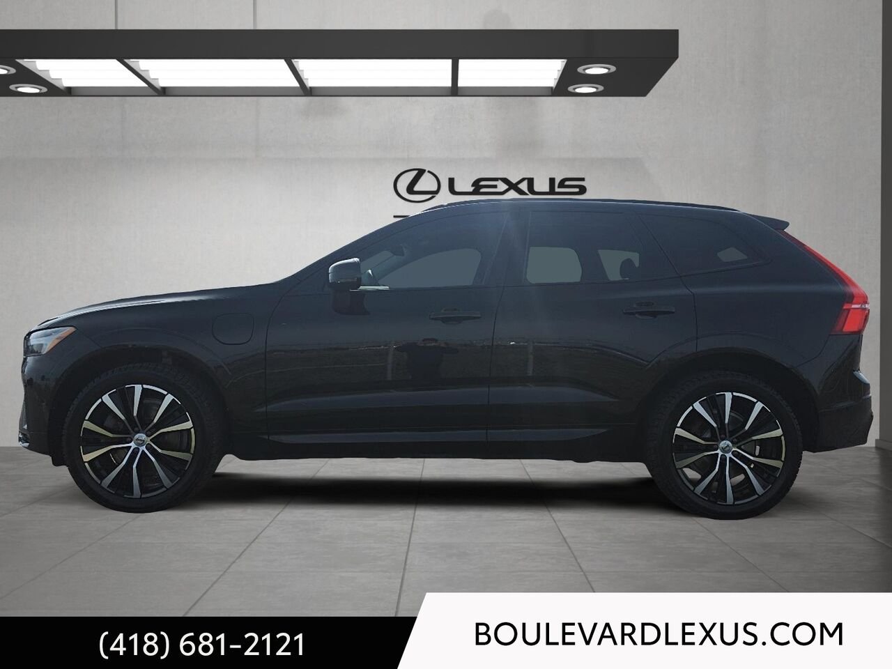Volvo XC60 19370A | Recharge Plus Dark 2023 Noir Québec - photo #5