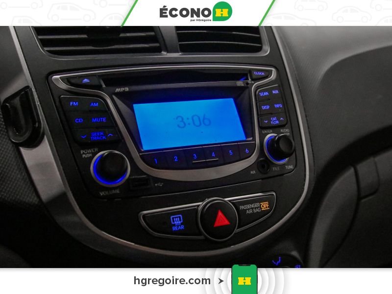 Hyundai Accent 822549 | LE AUTO A/C GR ELECT 2016 Gris Laval - photo #13