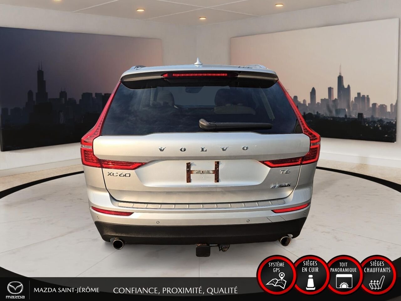 Volvo XC60 2019 Gris Ste-Agathe des Monts - photo #6