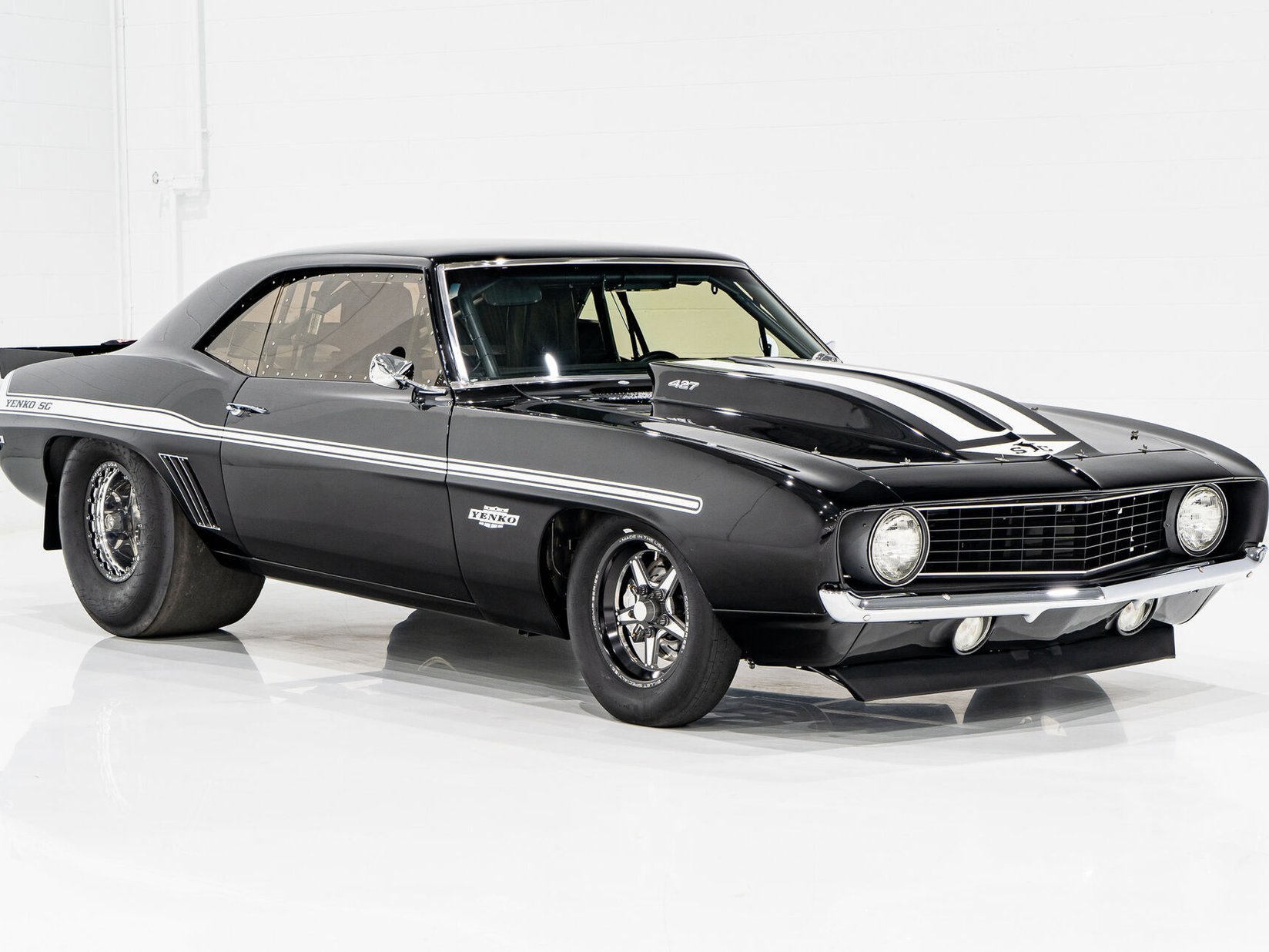 Chevrolet Camaro Drag car race ready **PRIX EN USD** 1969 Noir Montréal - photo #17