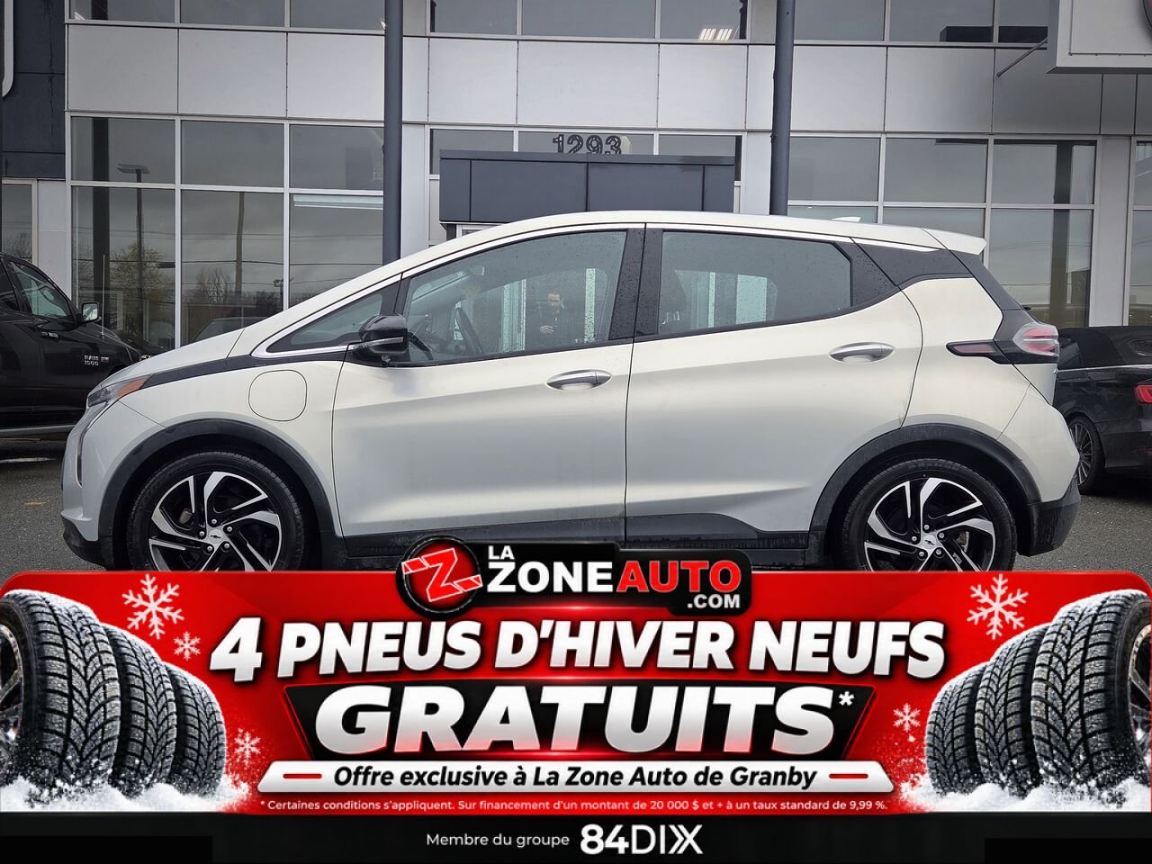 Chevrolet Bolt EV 1LT 2022 Gris Granby - photo #2