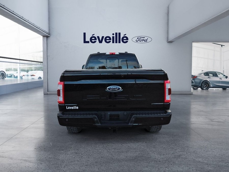 2022 Ford F-150 LARIAT 5.0L ** 502A ** SPORT ** TOIT PANO ** FX4 20P ** PRO POWER 2KW ** B&O ** 6,5 pi Black
