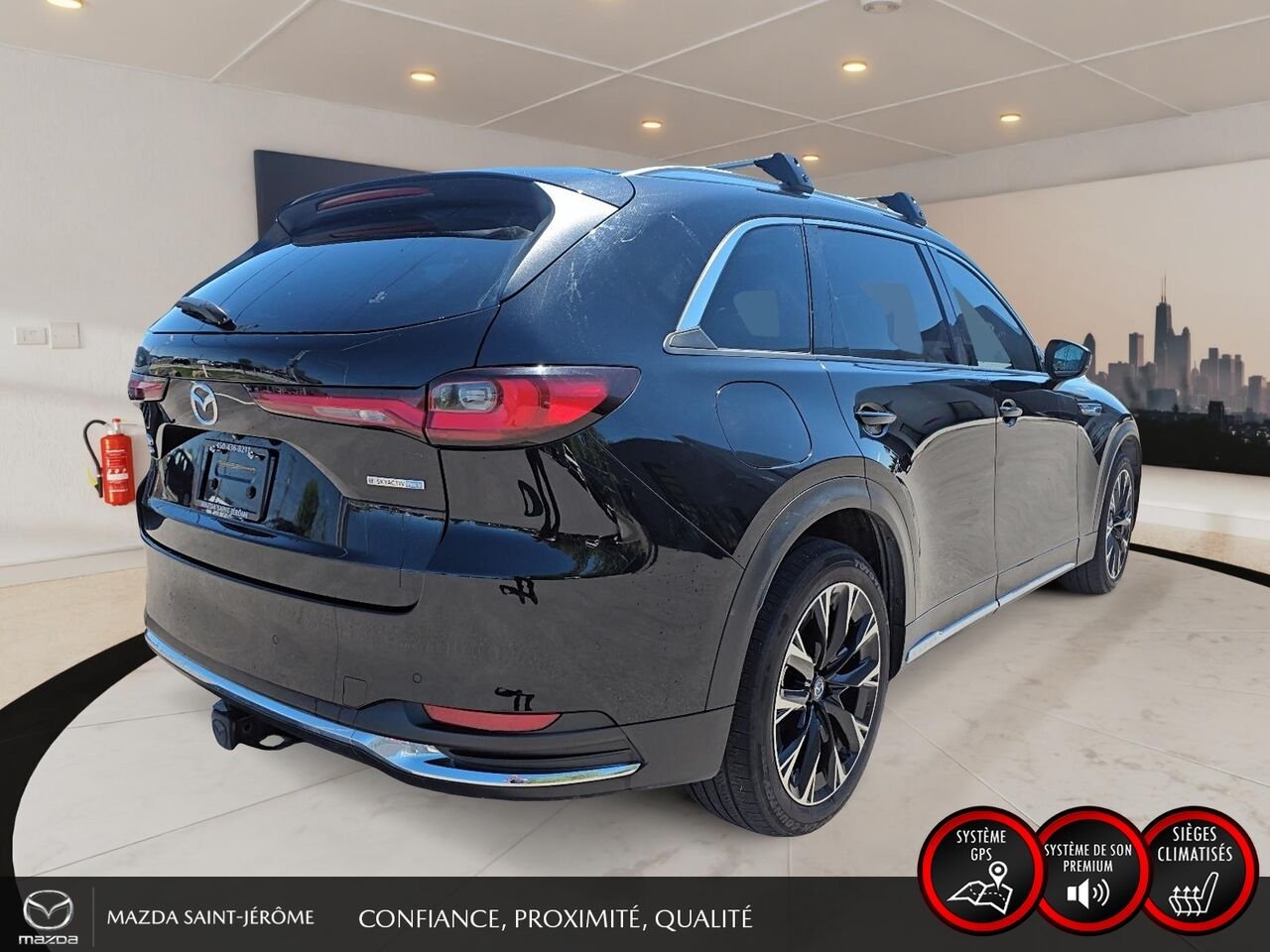 2024 Mazda CX-90 hybride rechargeable Black Sainte-Agathe-des-Monts - photo #5
