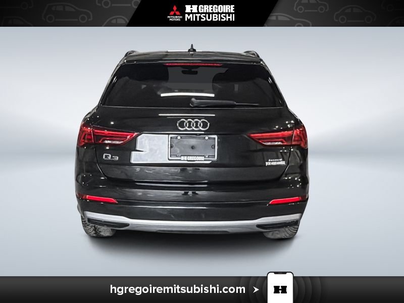 Audi Q3 MA4569 | Komfort *AWD* Cuir * Toit * Mags * Camera 2020 Noir Laval - photo #7