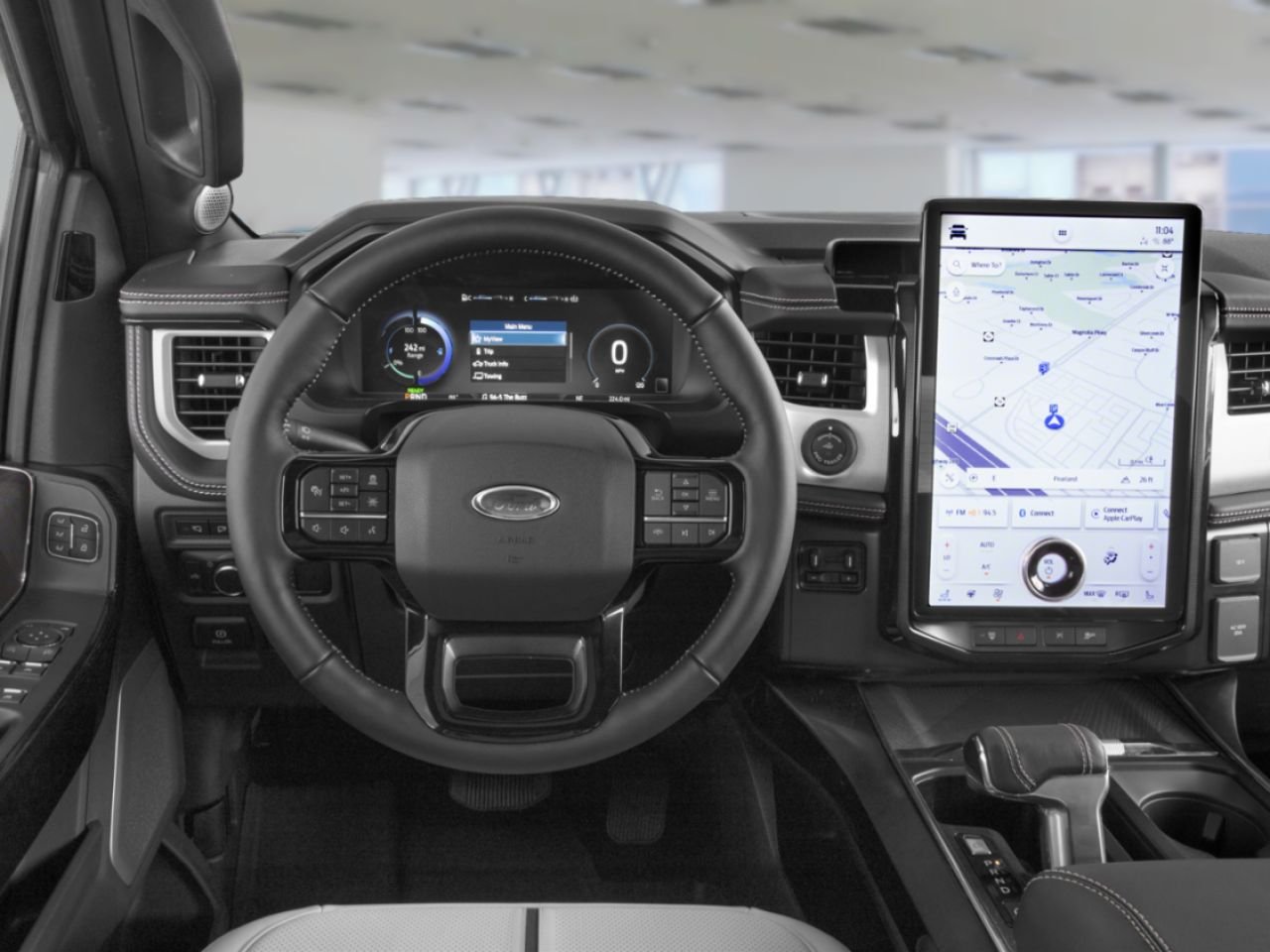 2025 Ford F-150 Lightning Space White Metallic Châteauguay - photo #6