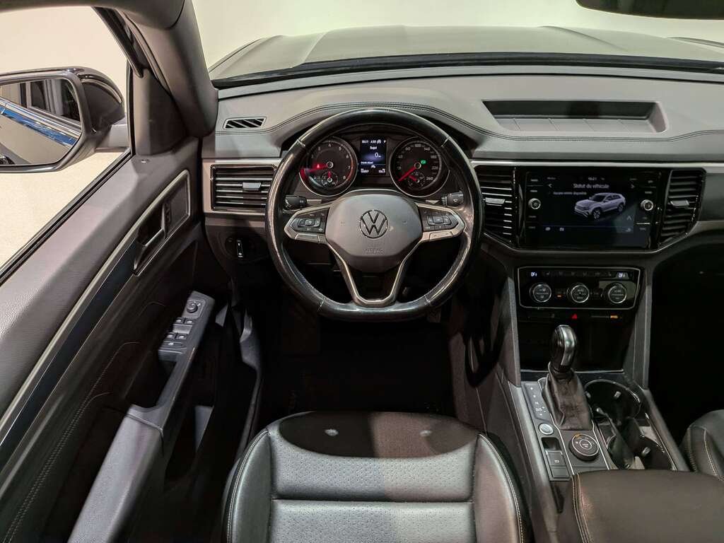 Volkswagen Atlas Cross Sport Comfortline 2.0 TSI 4MOTION 2020 Noir Val-David - photo #12
