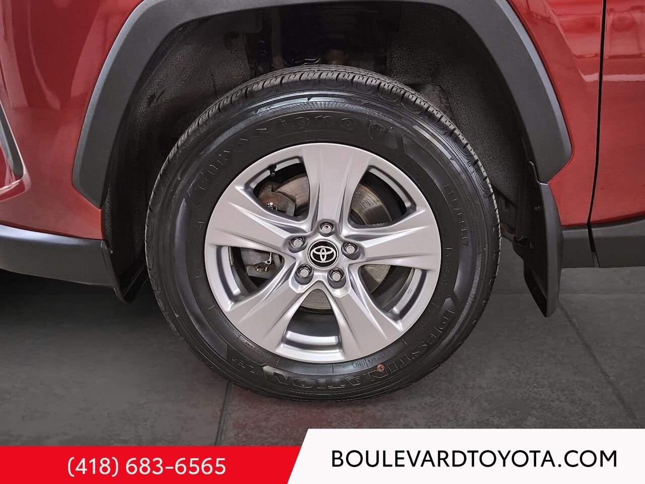 Toyota RAV4 100518A-55 | HYBRIDE, XLE, AWD 2022 Rouge Québec - photo #6