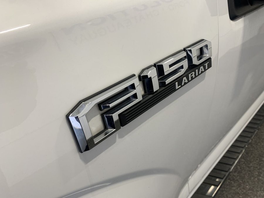 2019 Ford F-150 LARIAT cabine SuperCrew 4RM caisse de 5,5 pi White