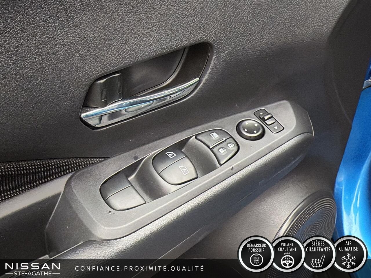 Nissan Kicks Play SV | 1 PROPRIÉTAIRE | JAMAIS ACCIDENTÉ | BANCS CHAUFFANTS | VOLANT CHAUFFANT 2025 Bleu Sainte-Agathe-des-Monts - photo #14