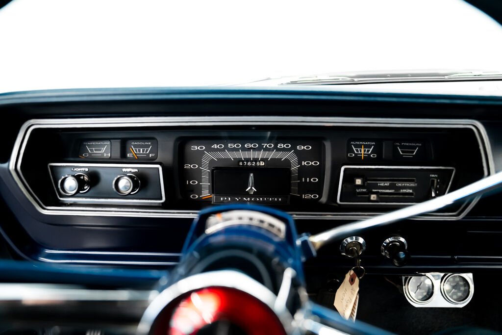 Plymouth Belvedere **PRIX EN USD** 1966 Bleu Montréal - photo #26