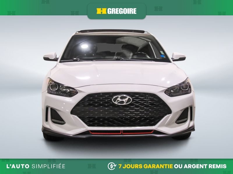 2019 Hyundai Veloster White Blainville - photo #1