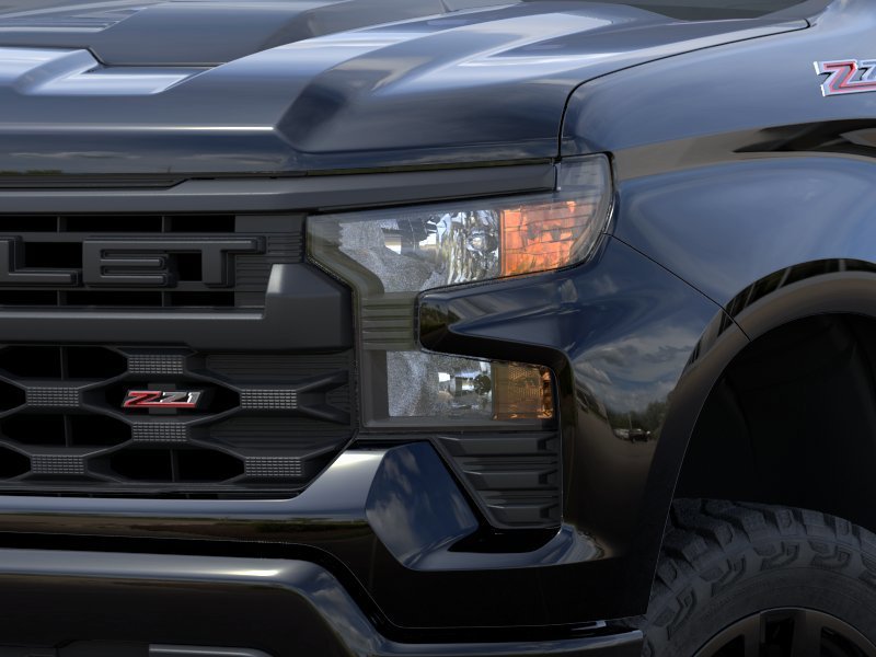 2026 CHEVROLET Silverado 1500 Custom Trail Boss cabine multiplace 4RM 147 po BLACK Gatineau - photo #9