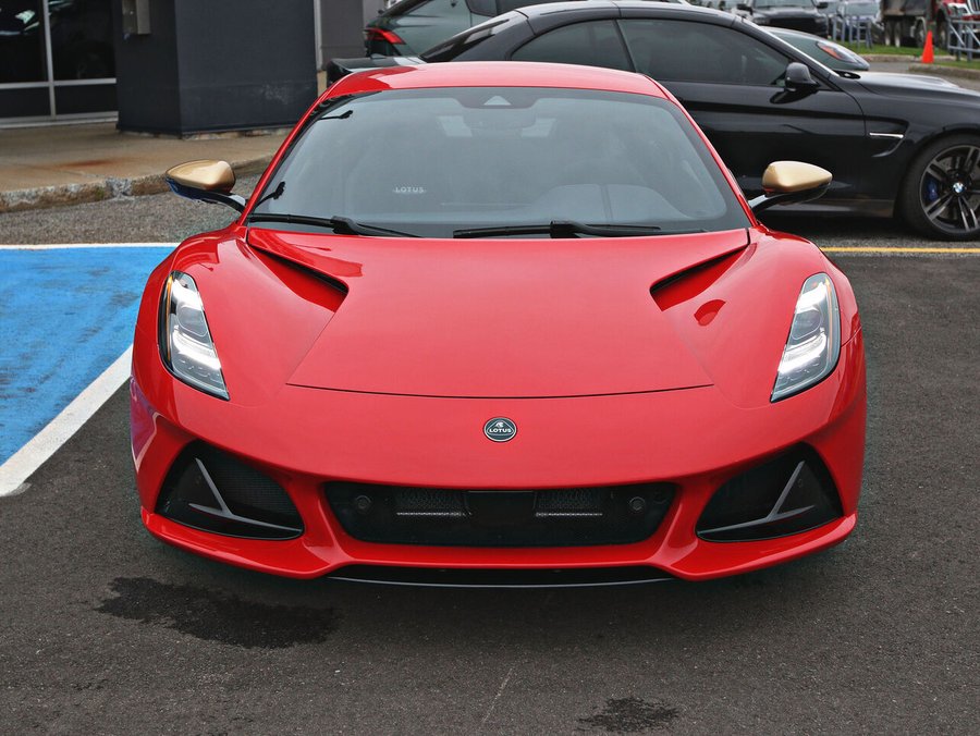 2027 Lotus Emira V6 SE Heritage Gold Red