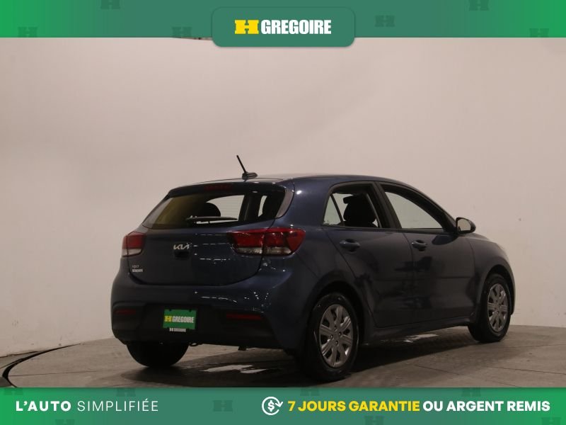 Kia Rio 5 822931 | LX+ AUTO AC GR ELECT CAMERA DE RECUL BLEUTOOTH 2023 Bleu Laval - photo #8