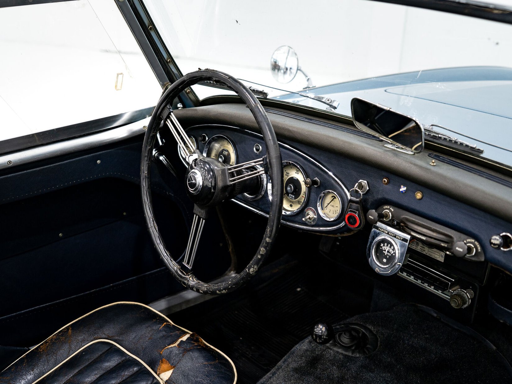Austin Healey 3000 Recent drivetrain complete rebuild **PRIX EN USD** 1960 Bleu Montréal - photo #13