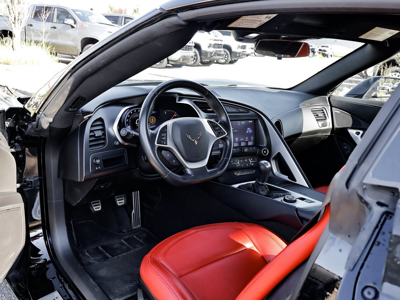 2017 Chevrolet Corvette 2dr Stingray Cpe w/1LT Black Sherwood Park - photo #14