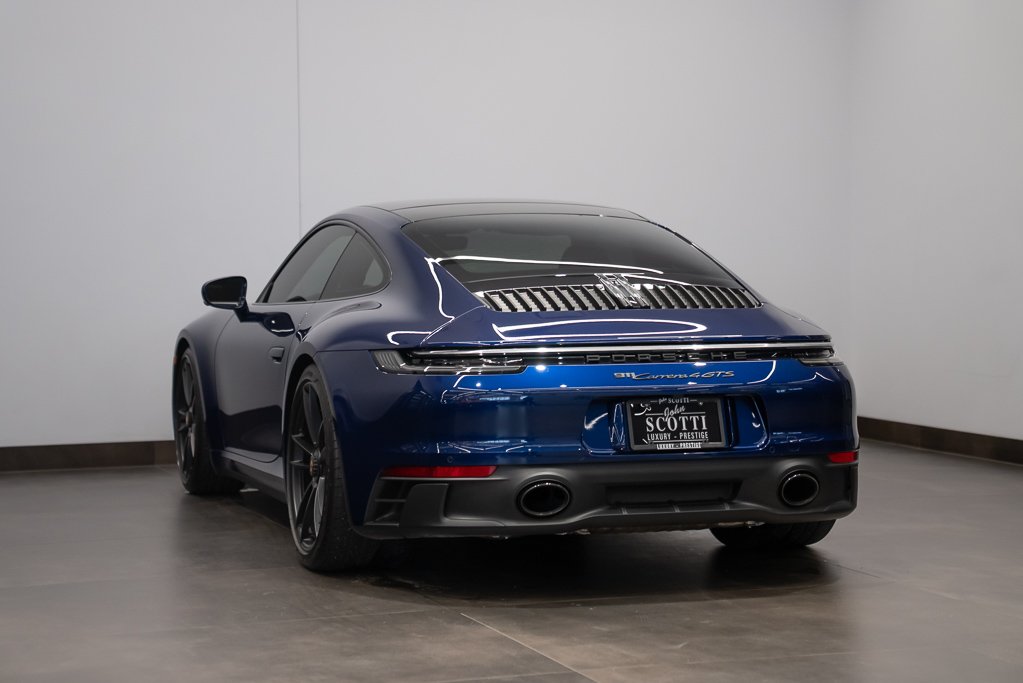 Porsche 911 Carrera 4 GTS Coupe 2023 Bleu Kirkland - photo #5